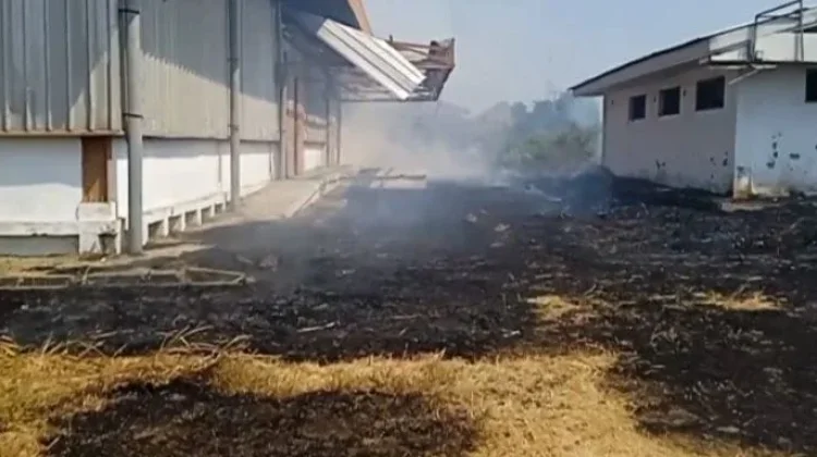 Gudang Sanghyangsri Patrol Indramayu Terbakar