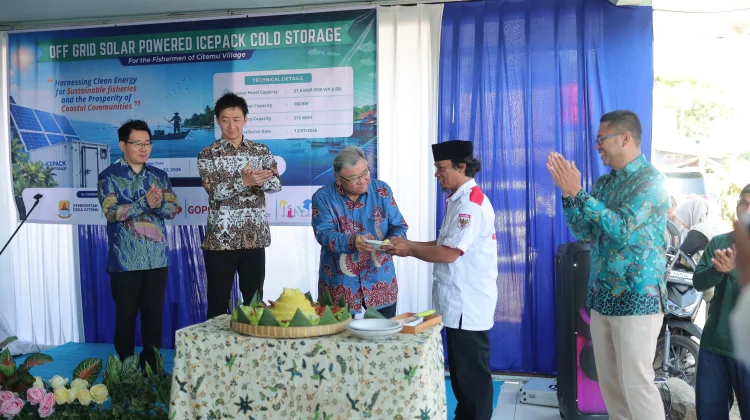 Cirebon Power Resmikan Cold Storage Tenaga Surya untuk Nelayan Citemu