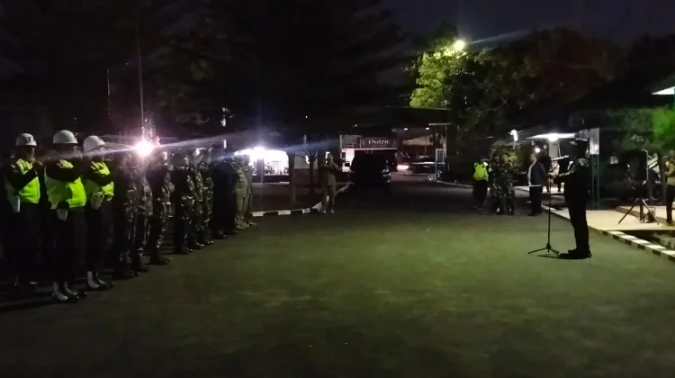 Kodim 0614/Kota Cirebon Gelar Patroli Gabungan Cegah Kriminalitas