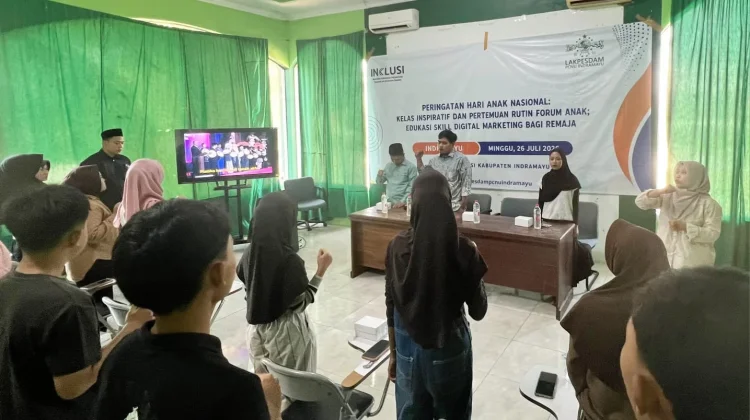 Lakpesdam PCNU Indramayu Gelar Edukasi Digital Bagi Remaja