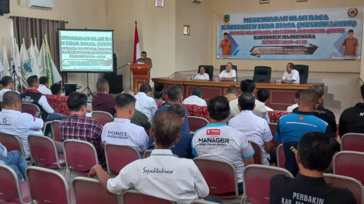 Musorkablub KONI Majalengka 2026: Konsolidasi dan Target Prestasi Porprov Jabar