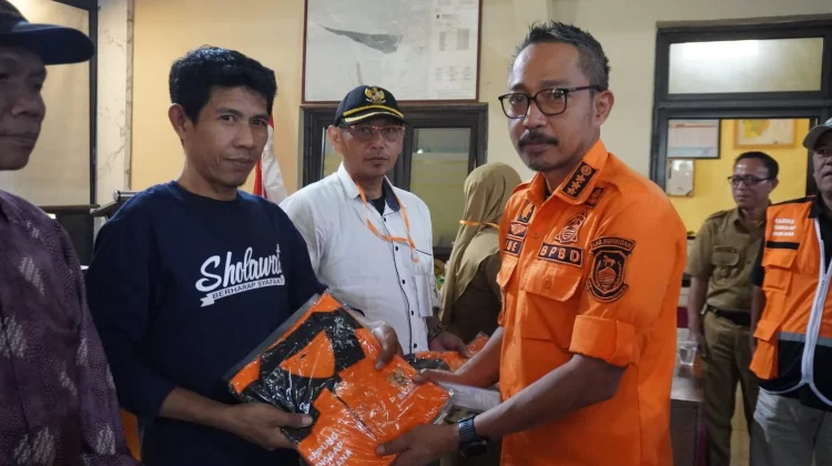 Mitigasi Erupsi Ciremai, BAZNAS Kuningan Turun ke Desa Sangkanherang