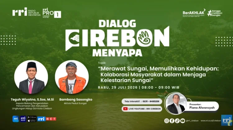 Hari Sungai Nasional, DLH Dorong Kolaborasi Jaga Kelestarian Sungai Cirebon