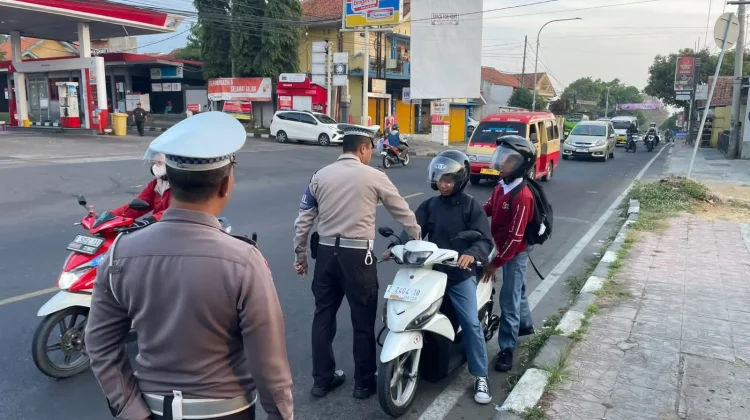 Ganggu Kenyamanan Warga, Puluhan Knalpot Brong Terjaring Razia