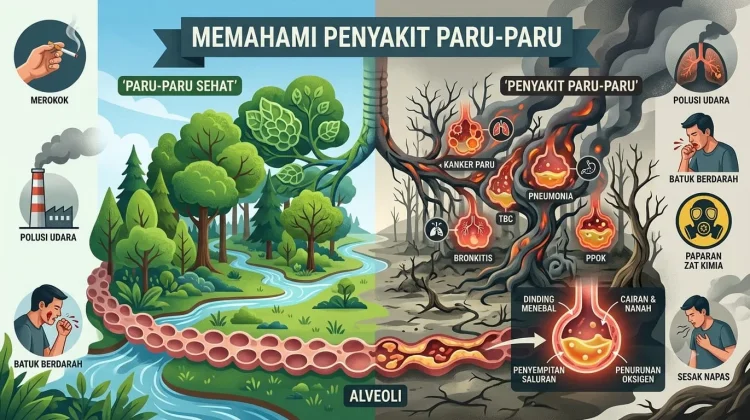 Mengenal Penyakit Paru-Paru Basah