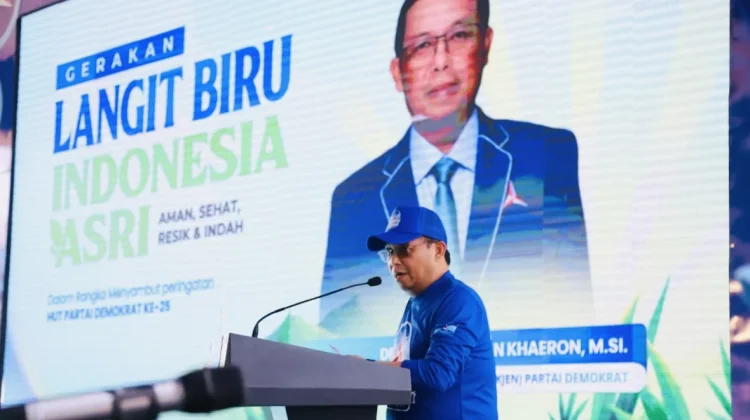 Gerakan Langit Biru, Demokrat Perkuat Dukungan Program Indonesia ASRI Presiden