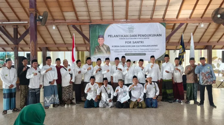 Farhan Maksudi Resmi Jabat Ketua For Santri Kabupaten Indramayu