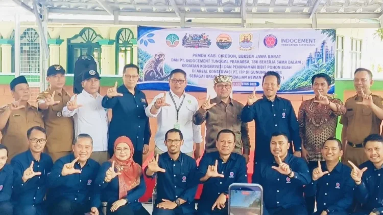 Pemkab Cirebon dan Indocement Gelar Aksi Konservasi Lingkungan