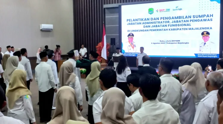 Mutasi dan Rotasi 145 Pejabat Majalengka Berbasis MATALENSA
