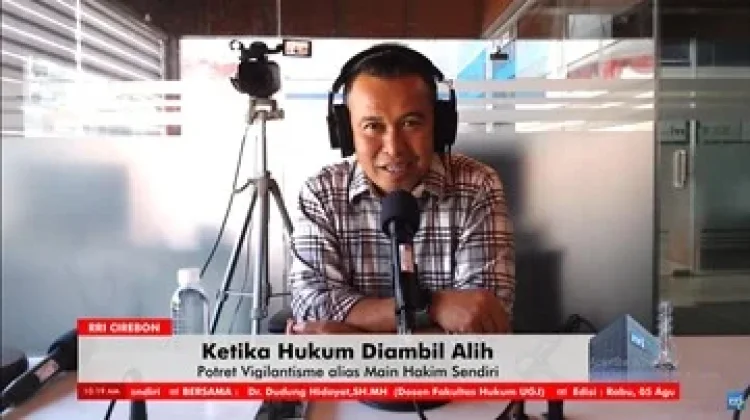 Main Hakim Sendiri Dipicu Rendahnya Kepercayaan pada Penegak Hukum