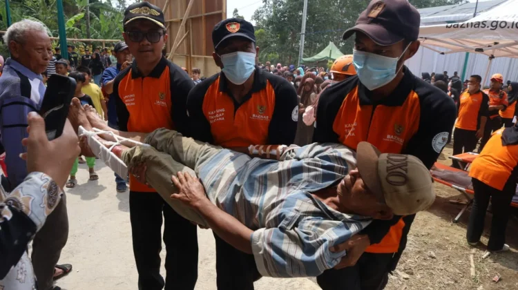 BAZNAS Resmikan Kampung Tanggap Bencana di Kuningan