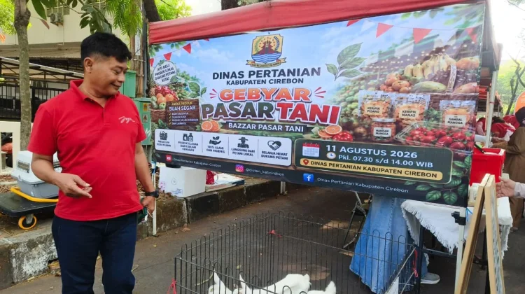 Pasar Tani Wadahi KWT Cirebon Pasarkan Olahan Pertanian dan Peternakan