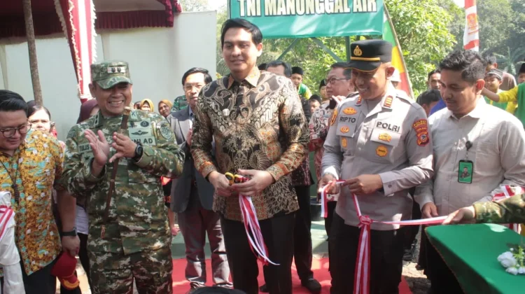 Pemkab Indramayu dan Kodim Ikuti Launching Jembatan Garuda Nasional