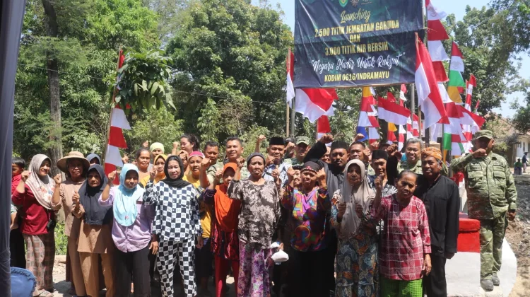 Presiden Prabowo Resmikan 3.395 Jembatan Garuda dan 3.000 Titik Air Bersih