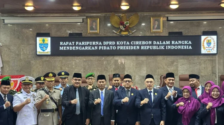 DPRD Kota Cirebon Gelar Rapat Paripurna untuk Mendengarkan Pidato Presiden