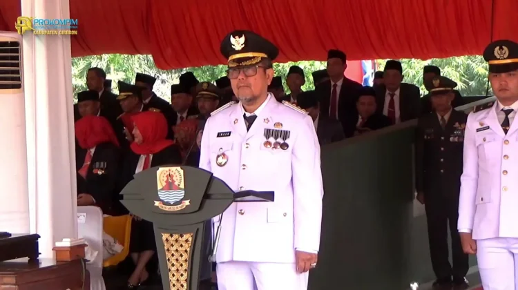 Upacara HUT ke-81 RI, Bupati Cirebon Serukan Semangat Persatuan dan Kesejahteraan
