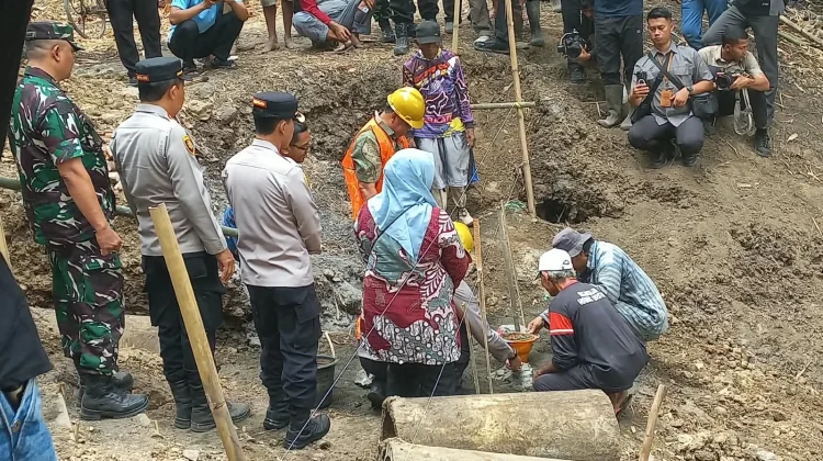 Kolaborasi Polri dan Pemkab, Jembatan Merah Putih Dibangun di Majalengka