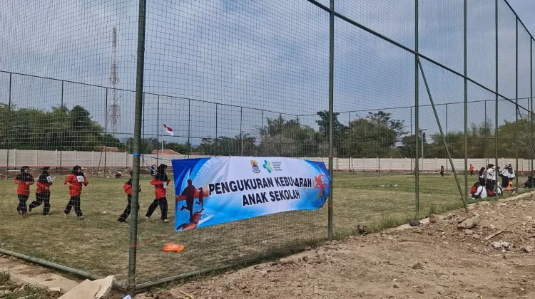 Sekolah Rakyat Terintegrasi 1 Kabupaten Cirebon Jalani Tes Kebugaran