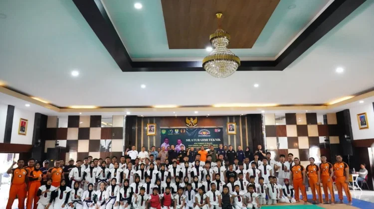 Cabor Tarung Derajat Kota Cirebon Gelar Latih Tanding di Makorem 063/SGJ
