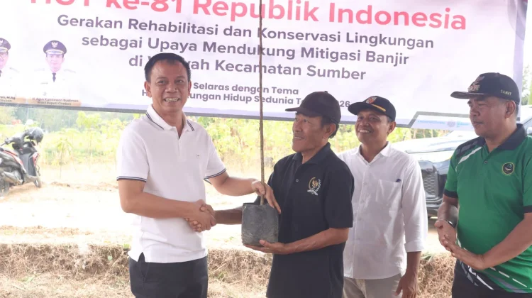 Pemkab Cirebon Tanam 150 Pohon di Sidawangi, Mitigasi Banjir Dimulai dari Hulu