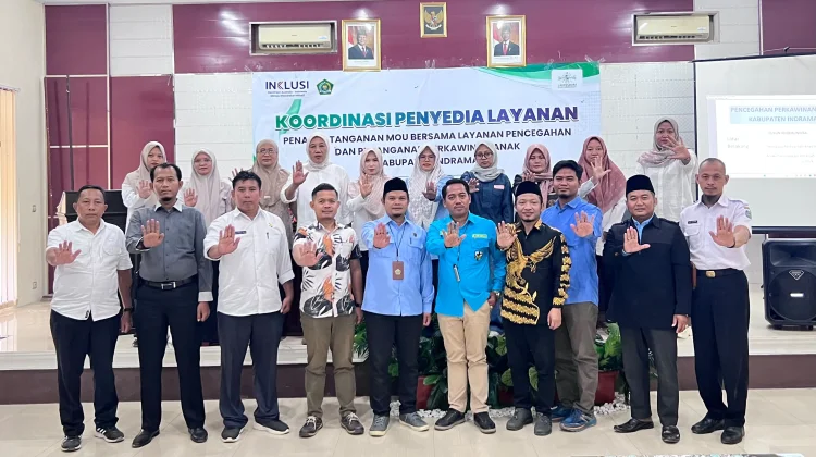 28 Instansi di Indramayu Sepakati MoU Pencegahan Perkawinan Anak