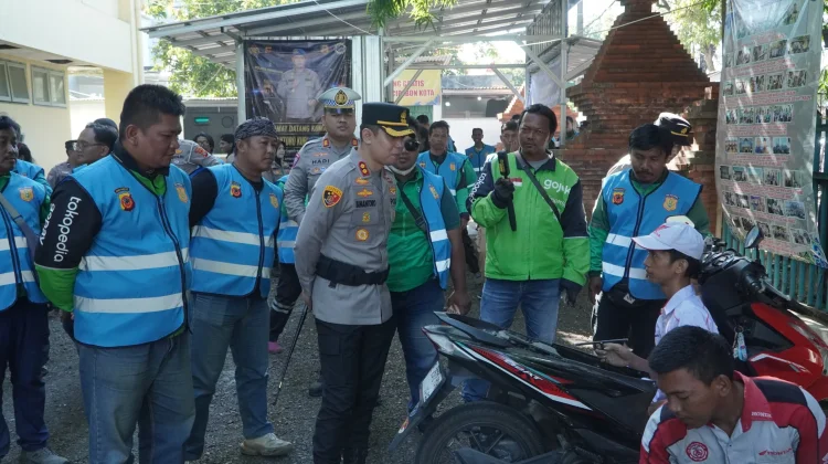 Fasilitas Bersama Diharapkan Pererat Hubungan Polres Cirebon Kota & Ojol