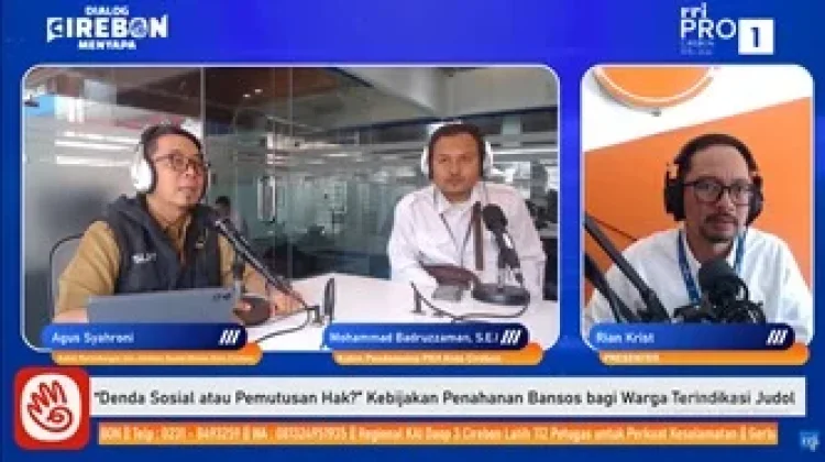Dinas Sosial Kota Cirebon Catat 2.800 Bansos Ditangguhkan karena Judi Online