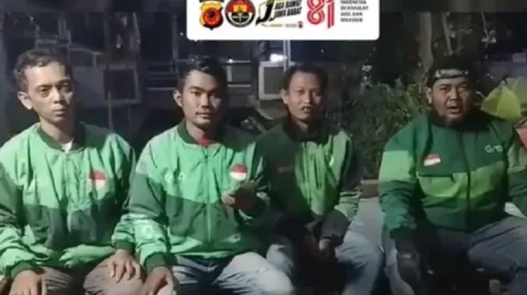 Ojol Kamtibmas Indramayu Ajak Masyarakat Jaga Kondusifitas Daerah