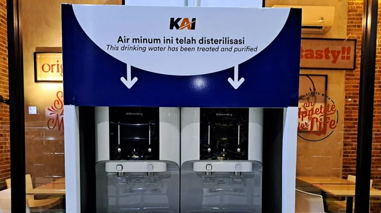 KAI Daop 3 Cirebon Gandeng Sejumlah Pihak untuk Jaga Kualitas Air Water Station