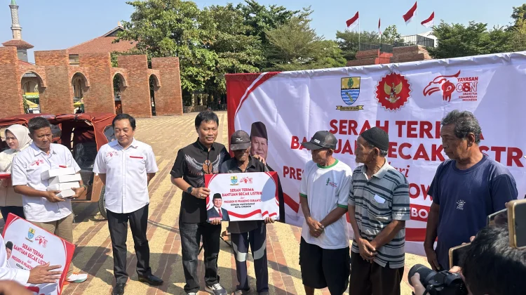 200 Becak Listrik Bantuan Prabowo Tiba di Kota Cirebon