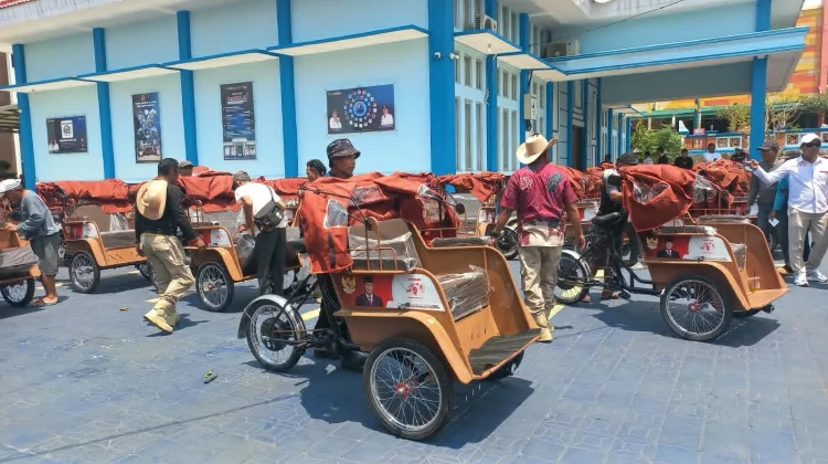 300 Becak Listrik Prabowo Mengubah Nasib Pengayuh Lansia di Majalengka