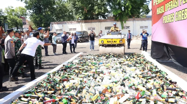 Operasi Pekat Polres Cirebon Kota Selamatkan 4.600 Warga dari Narkoba