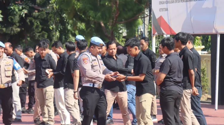 HP dan Urine Personel Polres Majalengka Diperiksa Mendadak