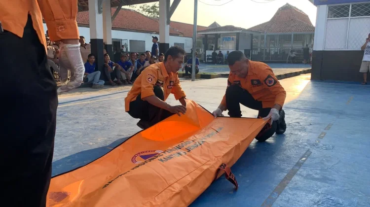 Lapas Indramayu dan BPBD Latih Respons Cepat Hadapi Bencana