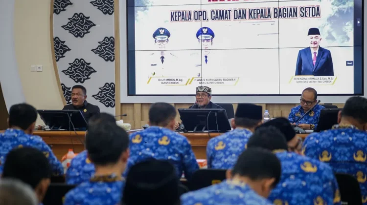 Rapat Dinas Pemkab Cirebon Bahas Evaluasi Program dan BKK Desa