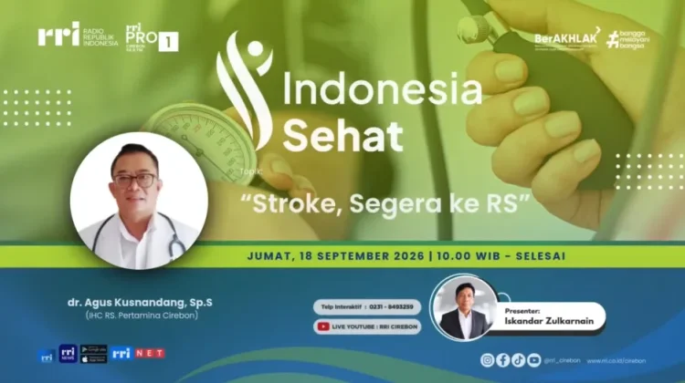 Dokter Saraf Ingatkan Masyarakat Kenali Gejala Awal Stroke