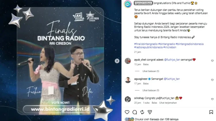 Siap Mewakili ke Korwil Jabar, Ini Juara Bintang Radio Cirebon