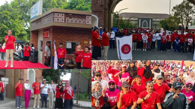 Semarak Milad ke-26 UMC, Jalan Sehat Jadi Momentum Kebersamaan Civitas Akademika