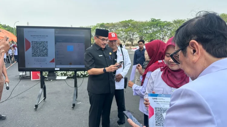 Perkuat Transparansi, Bulan Dana PMI Cirebon Tahun 2026 Pakai QRIS