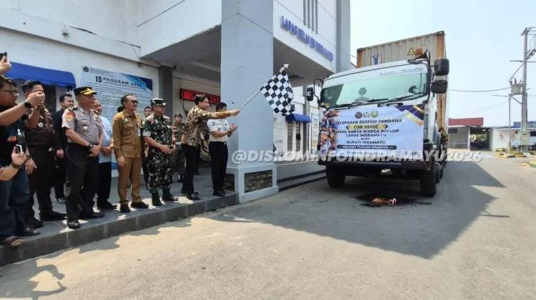 Indramayu Ekspor Perdana Coir Shade Hasil Karya Warga Binaan