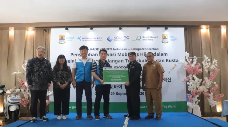 Kasus TBC & Kusta Jadi Perhatian, Pemkab Cirebon Terima Bantuan 15 Motor Listrik