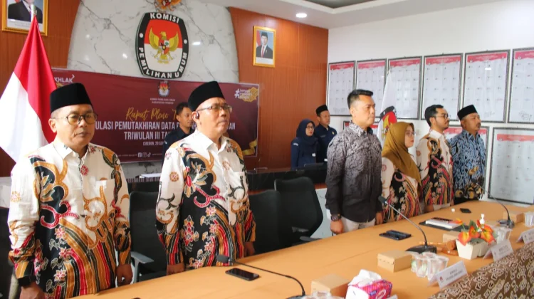 KPU Kab. Cirebon Tetapkan 1.84 Juta Pemilih pada PDPB Triwulan III 2026