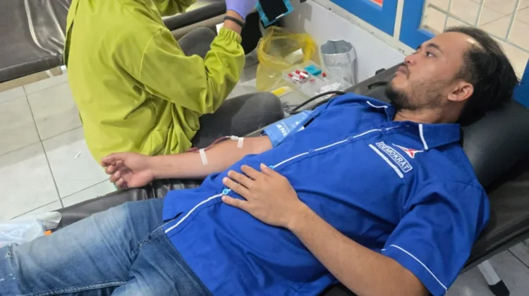 Partai Demokrat Kuningan Tutup HUT ke-25 dengan Aksi Sosial