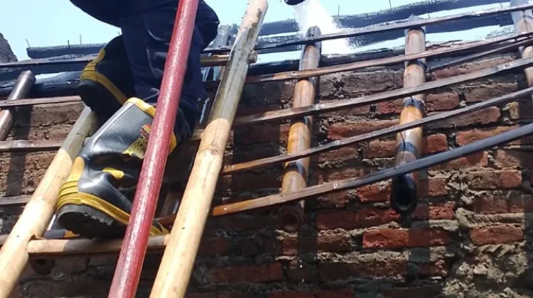 Rumah Tinggal di Lelea Indramayu Terbakar,Kerugian 70 Juta
