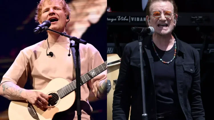 Kolaborasi dengan U2, Ed Sheeran Hindari Isu Politik