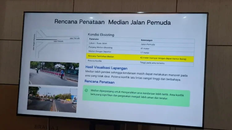 Dishub Kota Cirebon Usulkan Perpanjangan Median Jalan Pemuda Depan Samsat