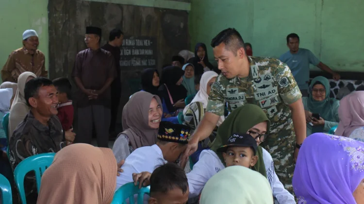Rangkul Rakyat & Pembangunan Majalengka : Kiprah Letkol Rendra pada HUT ke-81 TNI