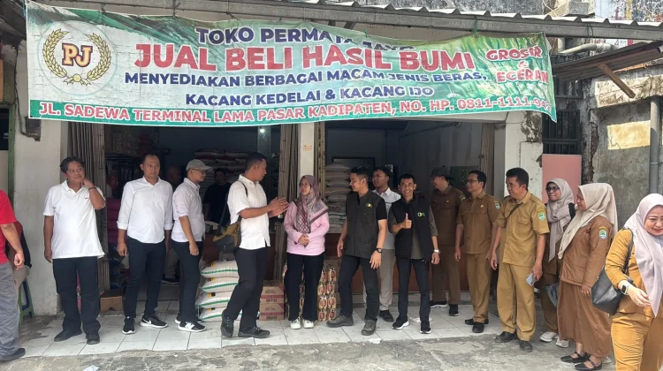 Beras Medium Capai Rp16 Ribu, Polres Majalengka Perketat Pengawasan Pasar