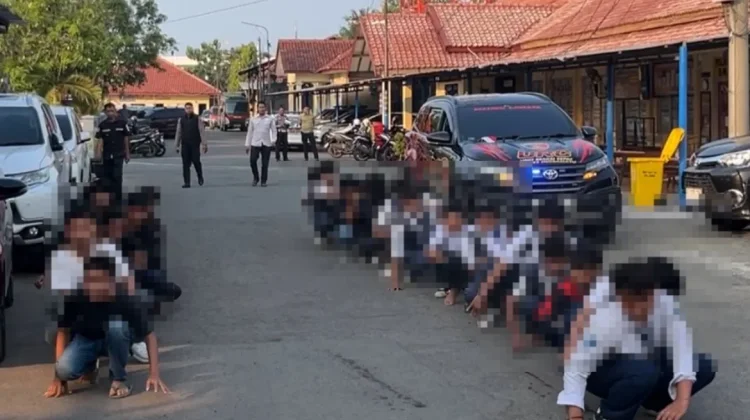 Polres Indramayu Amankan 24 Remaja Terkait Dugaan Aksi Tawuran