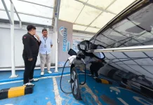 SPKLU Kuningan Siap Layani Pemudik Mobil Listrik Ramadan